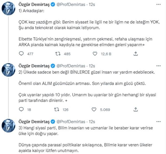 Kılıçdaroğlu'nun 'Para yönetimini sana devredeyim' dediği öne sürülen Özgür Demirtaş, sessizliğini bozdu