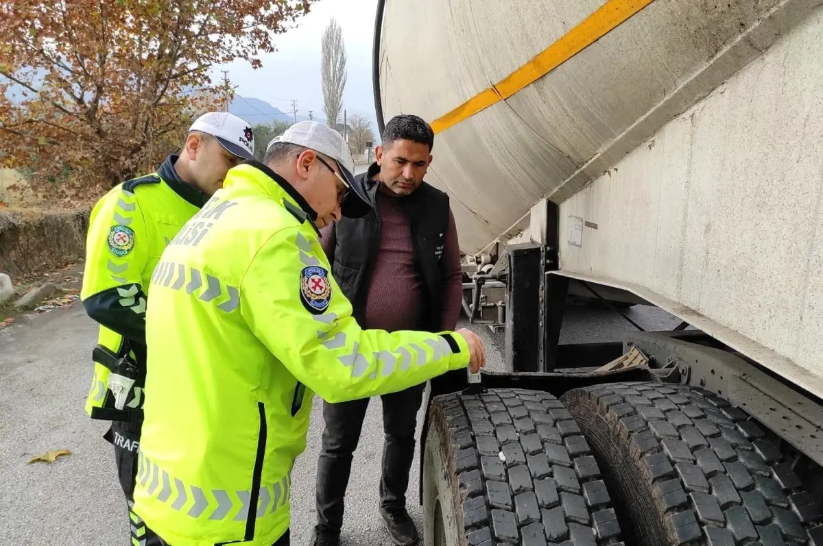 Manisa\'da kış lastiği denetimi başladı