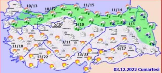 Meteoroloji'den 4 bölge için kritik uyarı! Kar yağışı ve sağanak bekleniyor