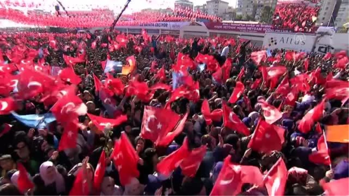 ŞANLIURFA - Cumhurbaşkanı Erdoğan toplu açılış törenine katıldı