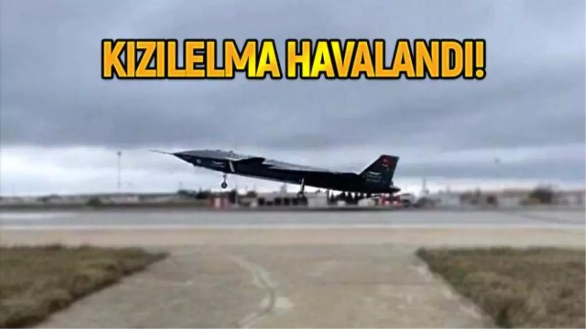 Bayraktar Kızılelma, tekerini yerden kesti!