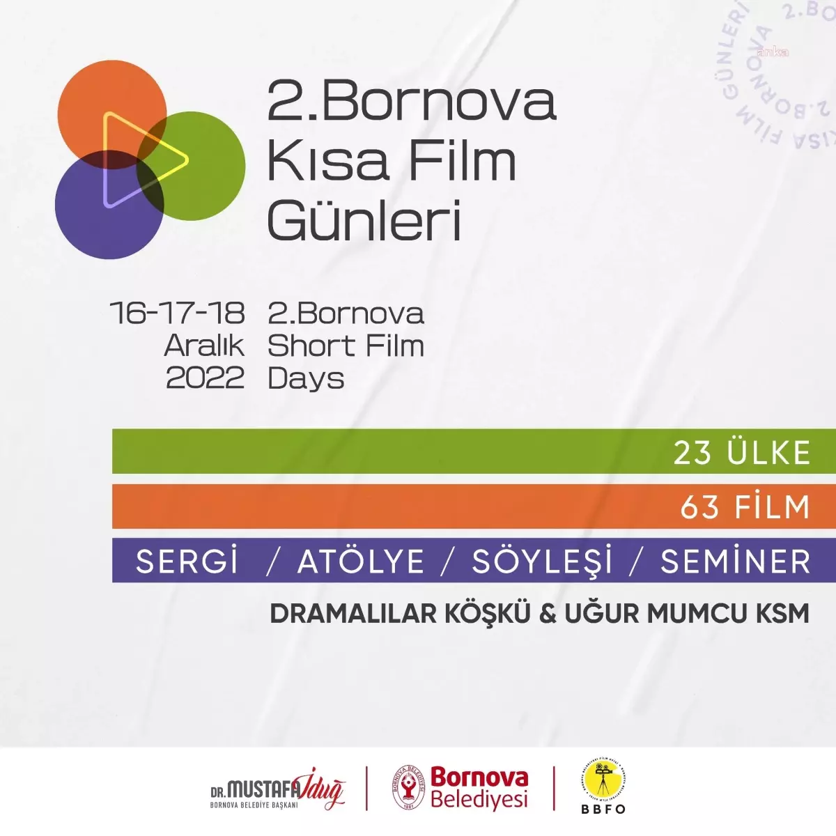 Bornova Kısa Film Günleri Başlıyor