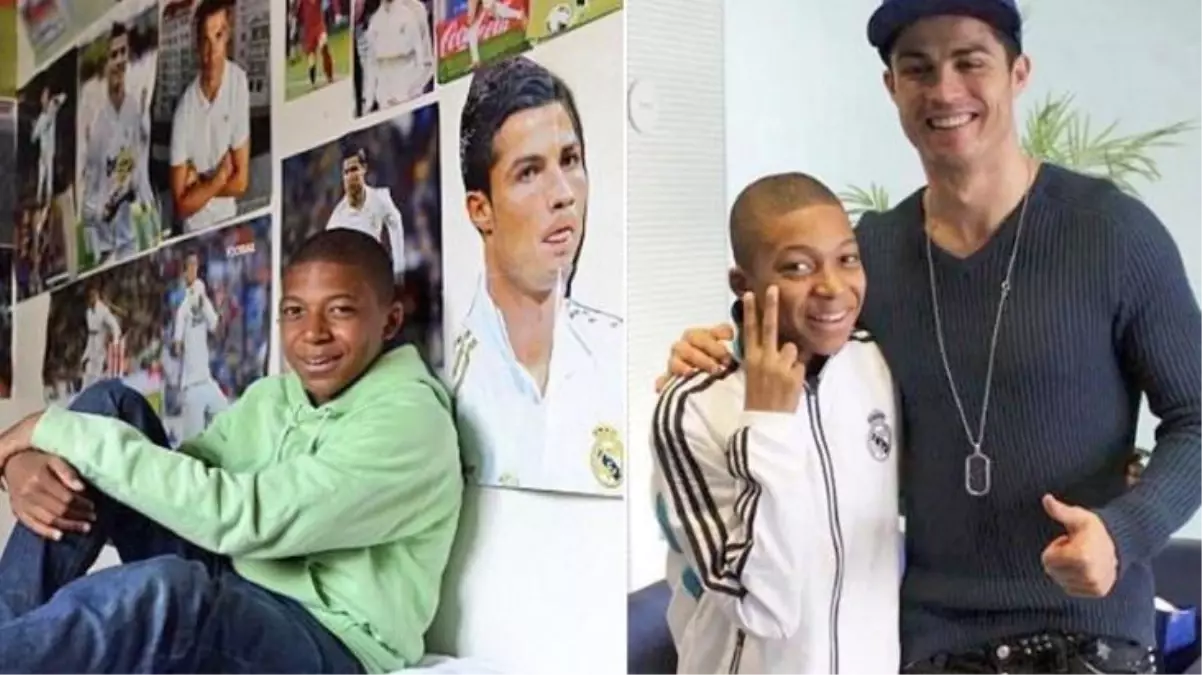 Boynuz kulağı geçti! Mbappe dediğini yaptı, idolü Ronaldo\'yu solladı