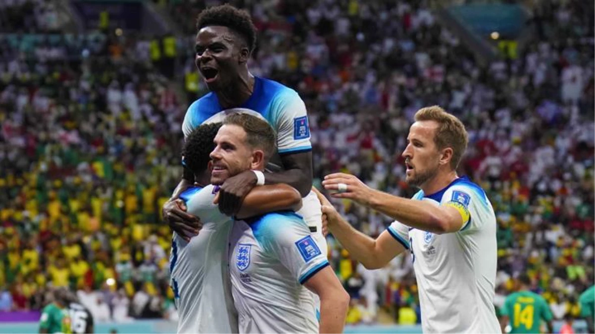 Senegal\'i farklı geçen İngiltere çeyrek finalde Fransa\'nın rakibi oldu