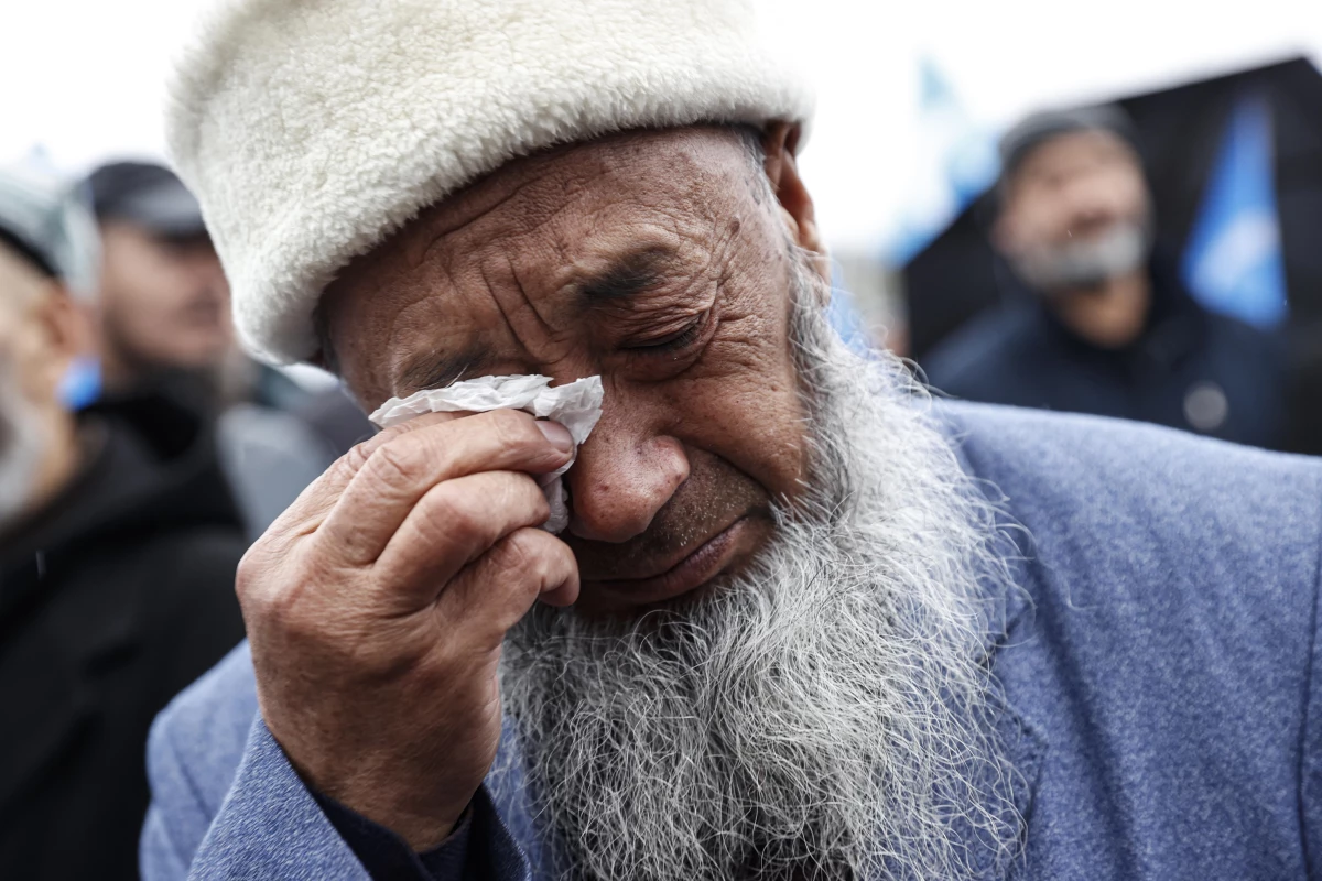 Çin\'in Doğu Türkistan politikaları protesto edildi (2)