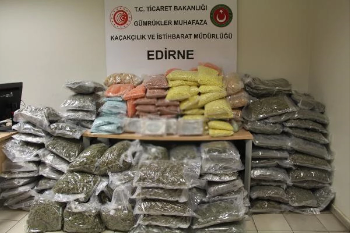 Bakan Muş: Kapıkule\'de 442,7 kilo uyuşturucu ele geçirildi