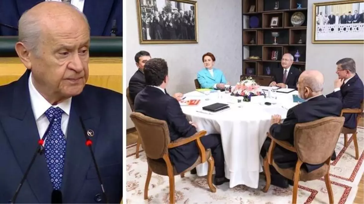 MHP lideri Bahçeli\'den 6\'lı masanın cumhurbaşkanı adayı hakkında açıklama: Tercihim sınıf arkadaşım olur