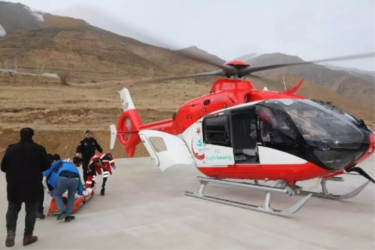 LİSELİ HİLAL 40 DAKİKALIK KALP MASAJIYLA HAYATA DÖNDÜRÜLDÜ, AMBULANS HELİKOPTERLE SEVK EDİLDİ