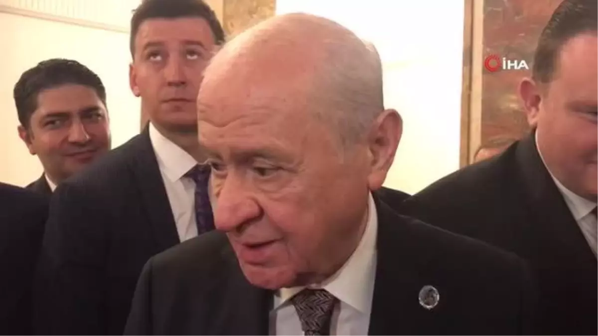 MHP Genel Başkanı Bahçeli: "Eğer birisi bana anketle gelirse derse ki böyle böyle altı kişi anket yapıyoruz siz kime evet dersiniz veya benimsersiniz...