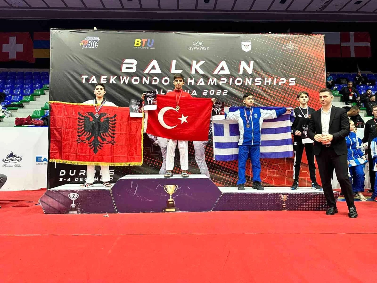 Şanlıurfalı genç sporcu balkan şampiyonu oldu