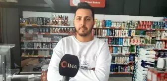 Silahlı soyguncu dehşetini yaşayan market çalışanı konuştu