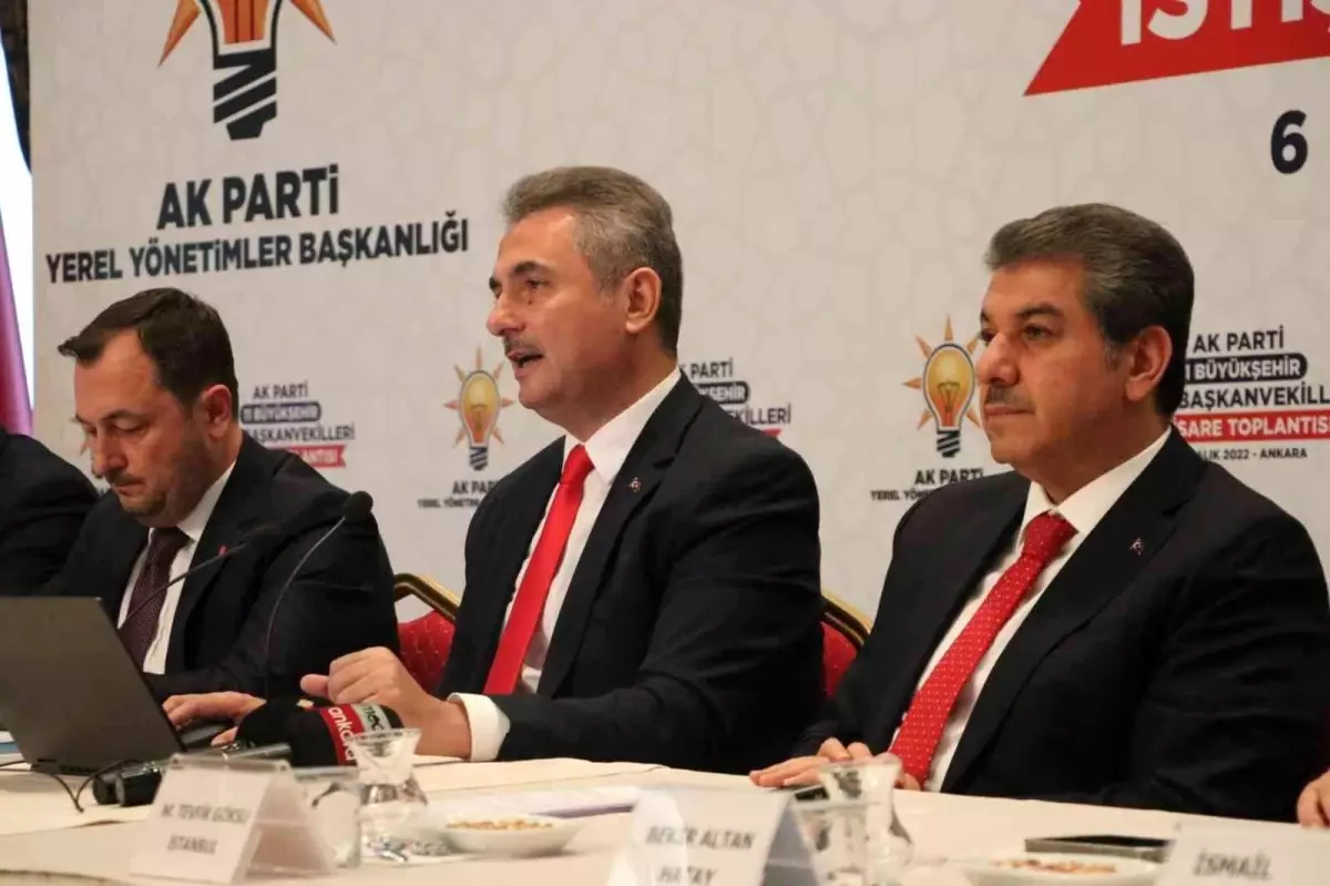 CHP\'li 11 büyükşehir belediyesinin AK Parti grup başkanvekilleri Ankara\'da bir araya geldi