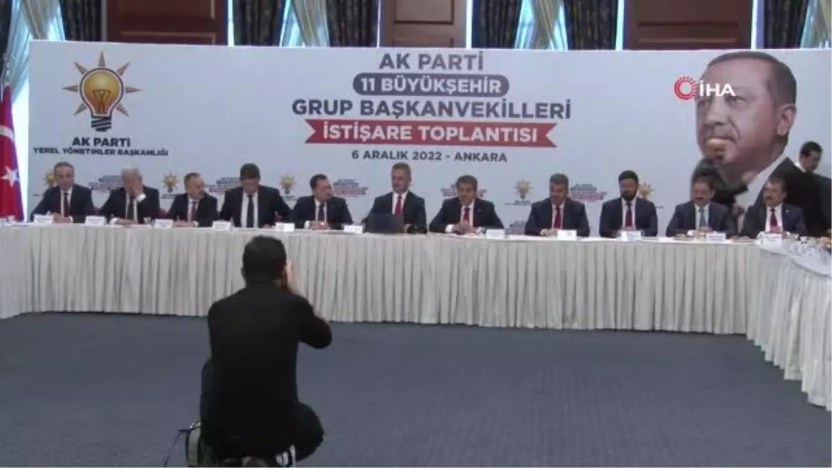 CHP\'li 11 büyükşehir belediyesinin AK Parti grup başkanvekilleri Ankara\'da bir araya geldi