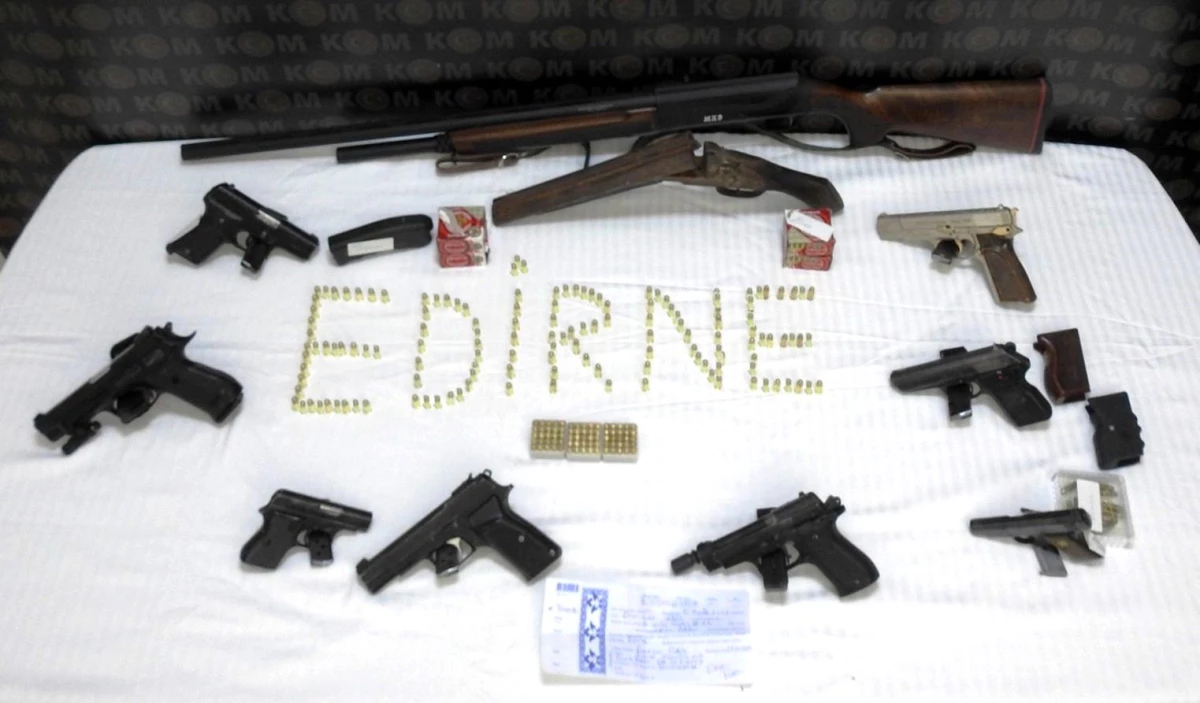 Edirne\'de organize suç örgütüne yönelik operasyon: 10 gözaltı