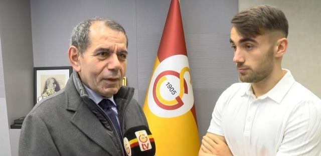 Galatasaray genç yıldızla resmi sözleşme imzaladı! Başkan Özbek'ten törende dikkat çeken açıklama