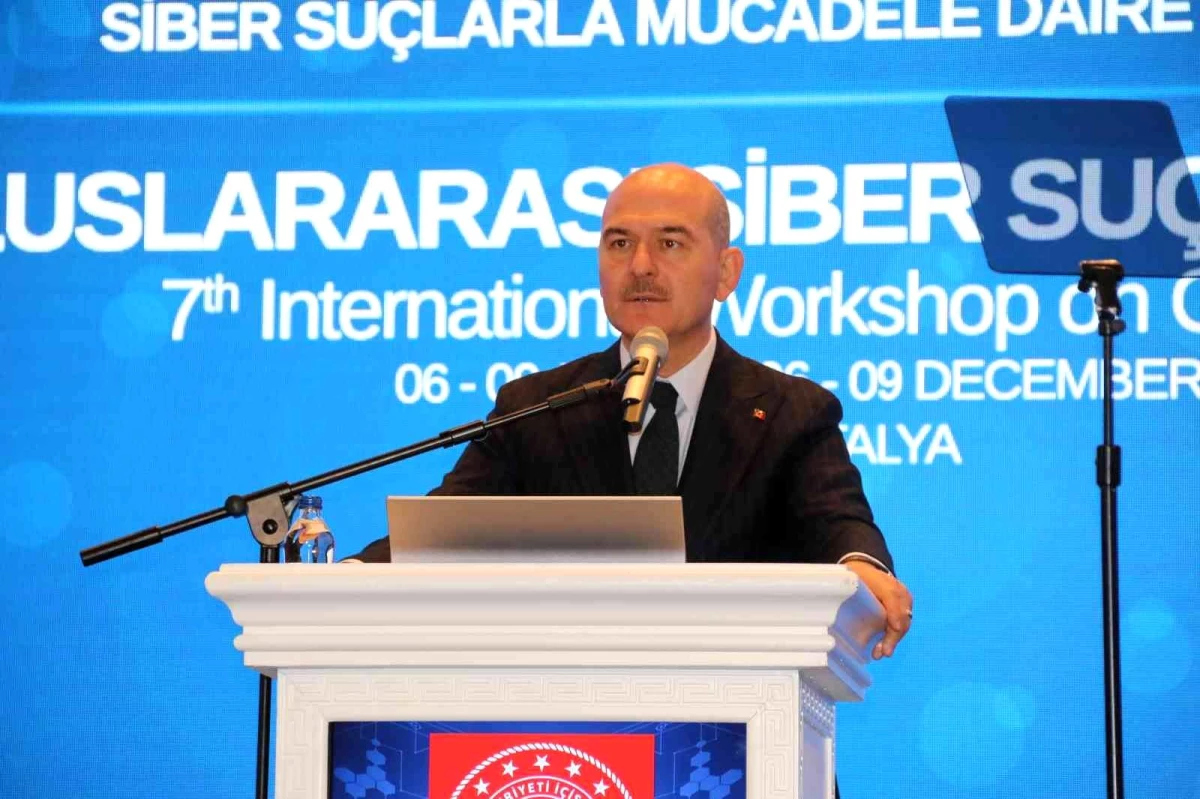 İçişleri Bakanı Soylu 7. Uluslararası Siber Suçlar Çalıştayı\'nda konuştu: (1)