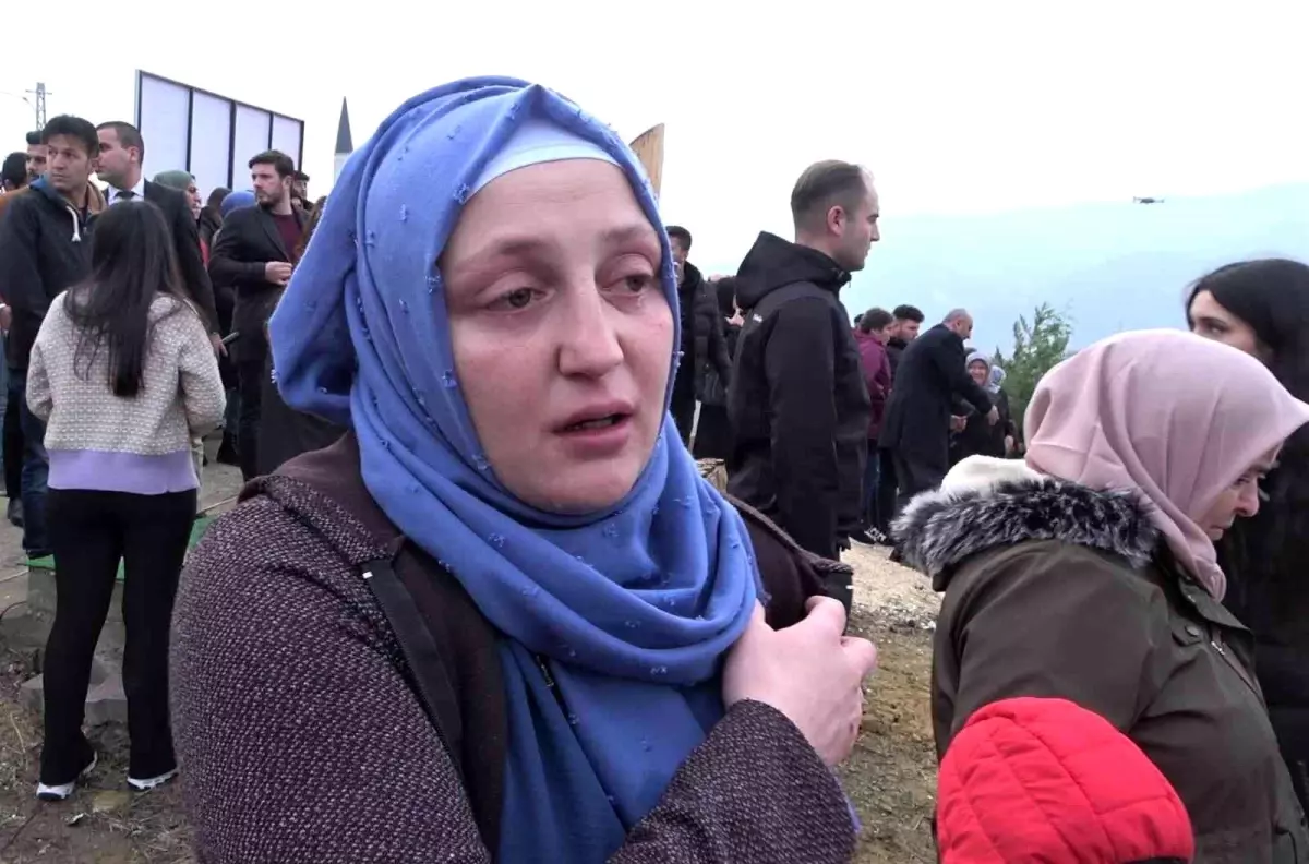 Maden şehitlerinin aileleri fidan dikiminde gözyaşlarına hakim olamadı