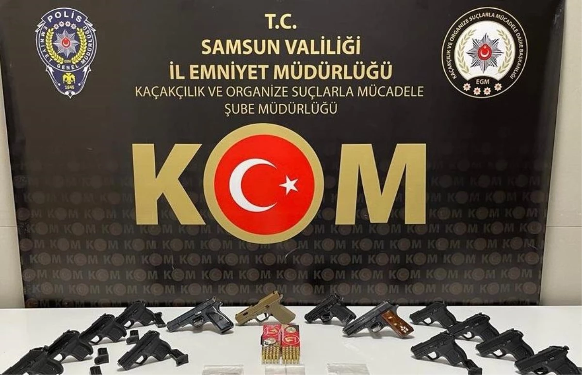 Samsun ve Rize\'de "Silindir Operasyonu" kapsamında 6 zanlı yakalandı