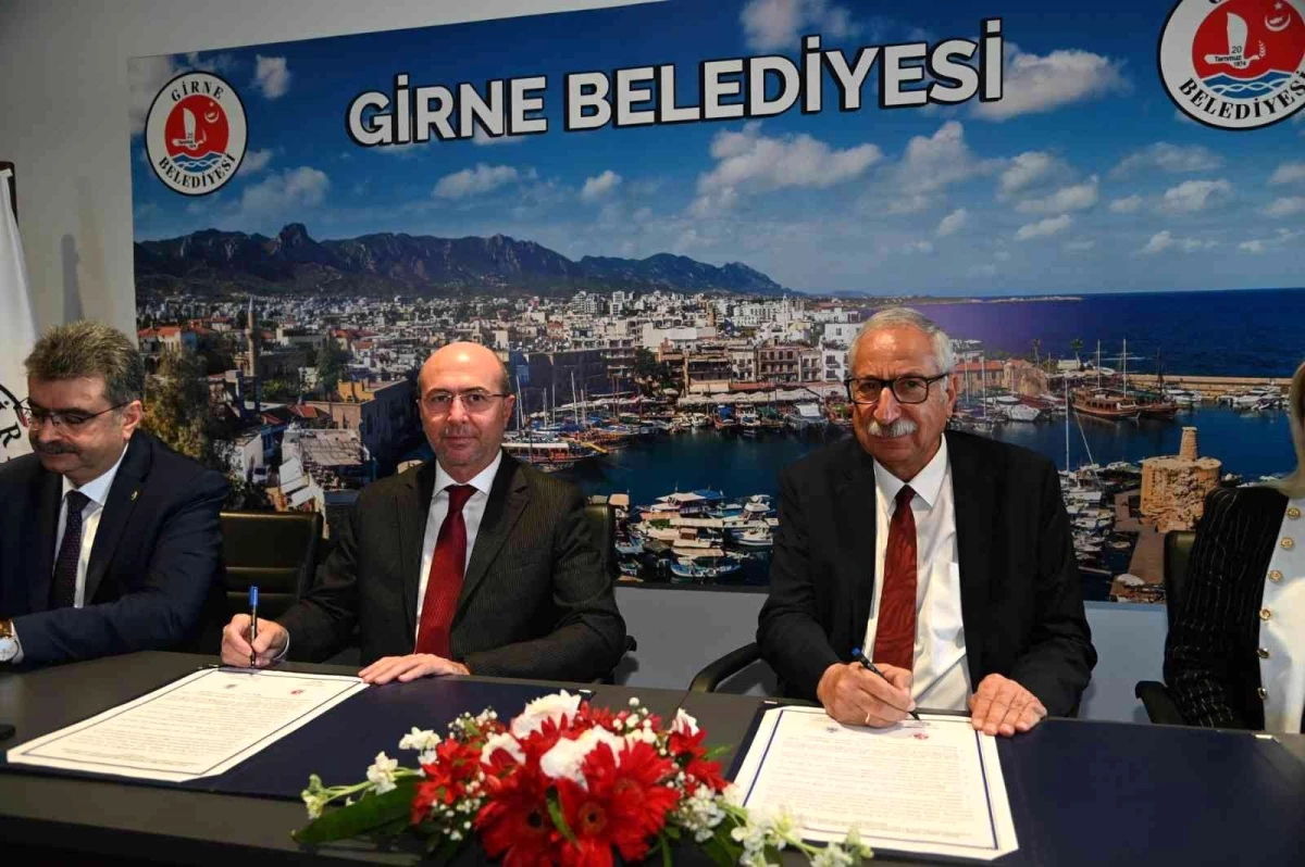 Selçuklu ve Girne arasında kardeşlik köprüsü kuruldu