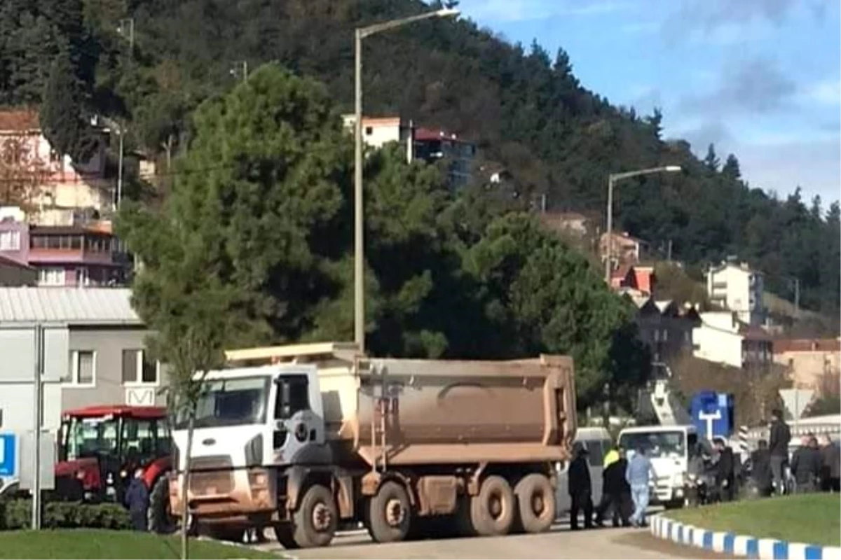 Sinop\'ta kamyonun çarptığı yaya öldü