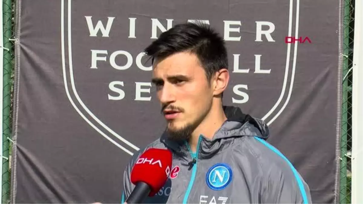 SPOR Eljif Elmas: Hem Napoli, hem de Fenerbahçe\'nin şampiyonluğu müthiş olur