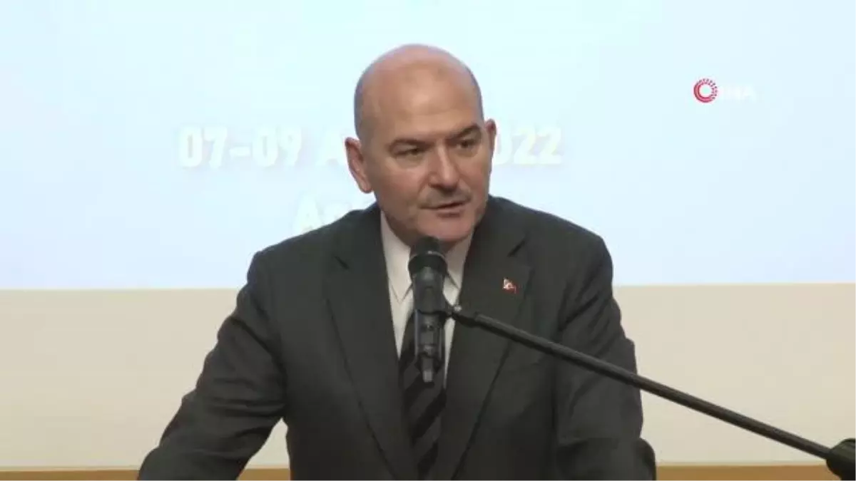 Bakan Soylu: "Türkiye\'de 2017 yılında uyuşturucuya bağlı ölümlerden 941 kişi hayatını kaybetti, 2021 yılında ise bu sayı 270 kişiye indi"