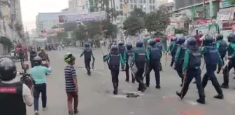 Bangladeş'te ana muhalefet partisi destekçileriyle polis arasında arbede yaşandı
