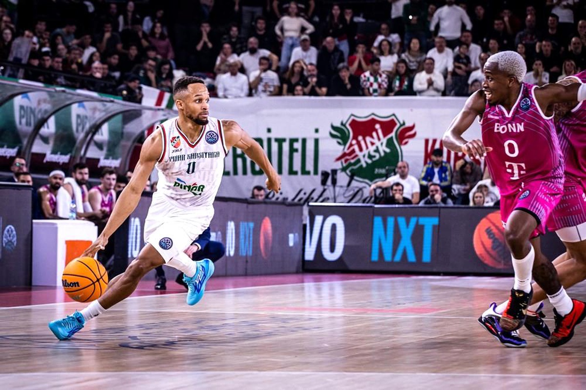 Basketbol Şampiyonlar Ligi: Pınar Karşıyaka: 80 Telekom Baskets Bonn: 89