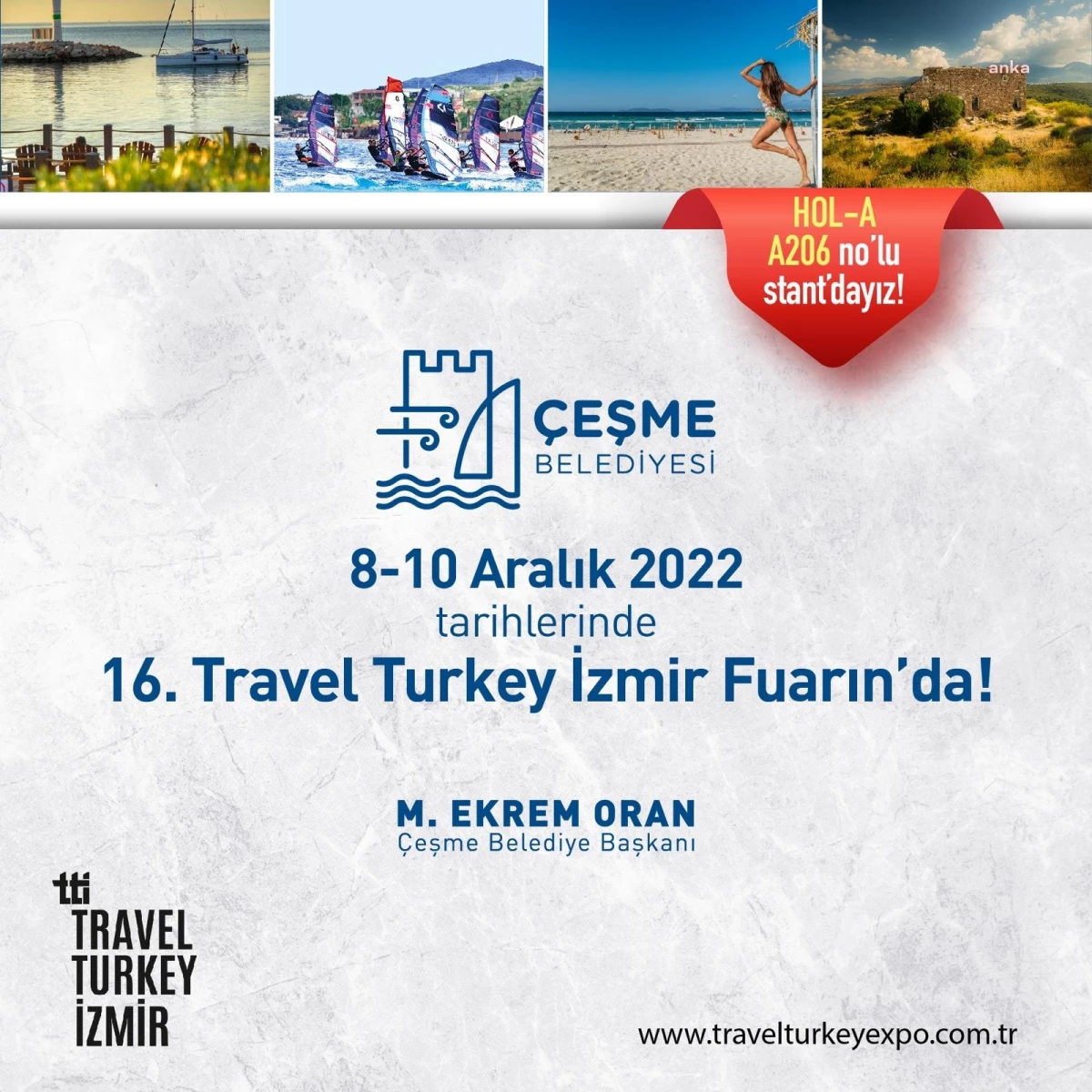 Çeşme, Travel Turkey Fuarı\'nda