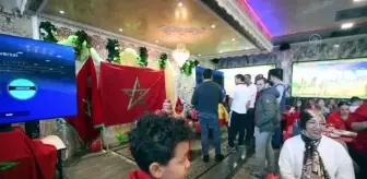 Fas'ın çeyrek finale yükselmesi Barselona'da coşkuyla kutlandı