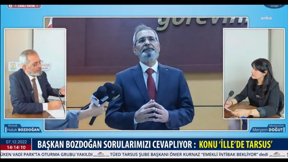 Haluk Bozdoğan: "Tarsus\'un İl Olması İçin Halkın Birleşmesi ve Bütünleşmesi Gerekiyor "