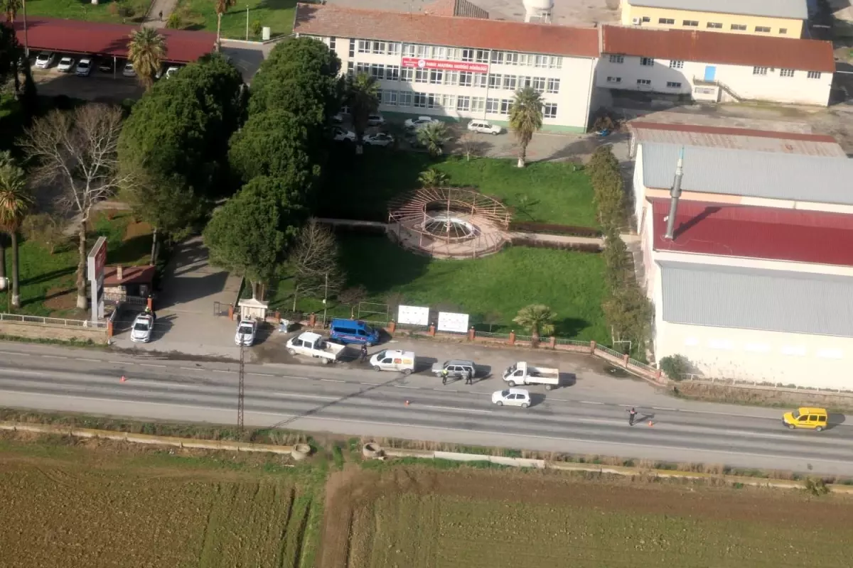 Havadan trafik denetiminde 24 araca cezai işlem uygulandı