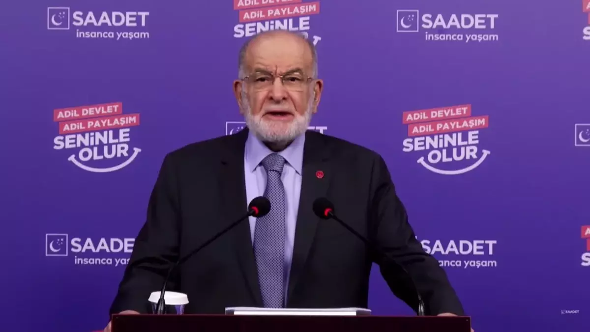 Karamollaoğlu: Evet, Bu Ülkenin Bir Üç Harfli Sorunu Var. O Üç Harfliler de Akp, MHP ve Maalesef Rte\'dir