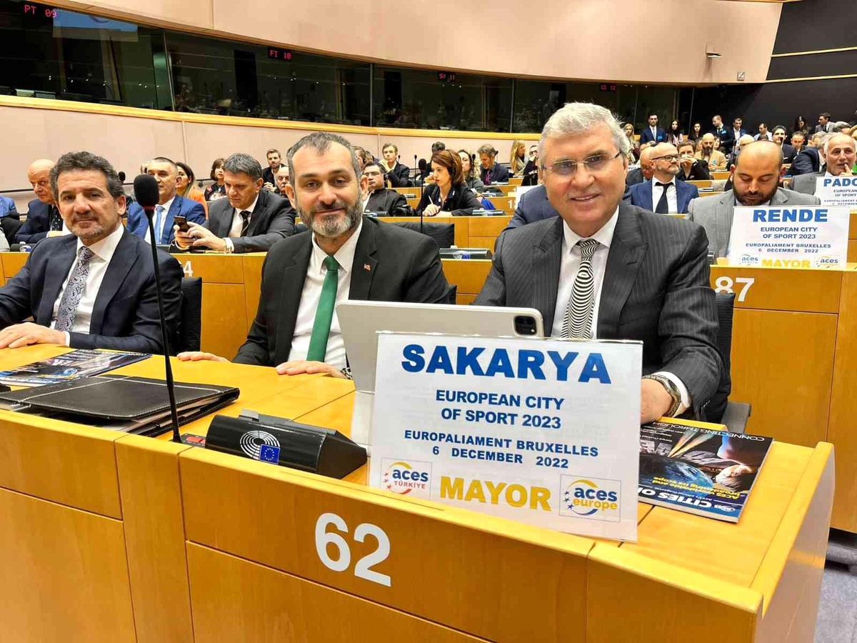 Sakarya \'2023 yılı Avrupa Spor Şehri\' oldu