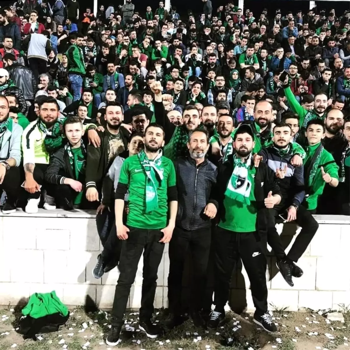 Taraftar Denizlispor için kenetlendi