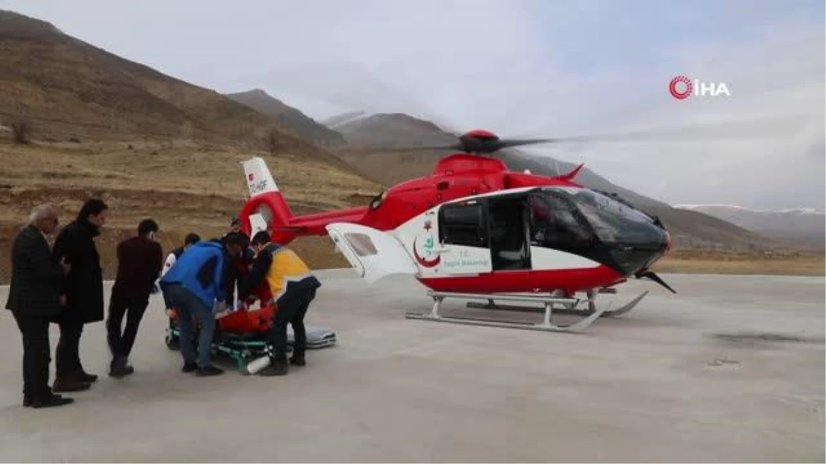 Van\'da ambulans helikopter 2022 yılında 112 hasta kurtardı