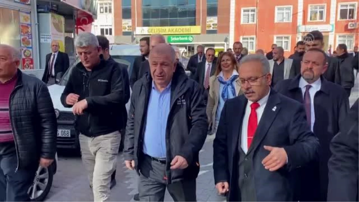 Zafer Partisi Genel Başkanı Özdağ, Kırşehir\'de ziyaretlerde bulundu