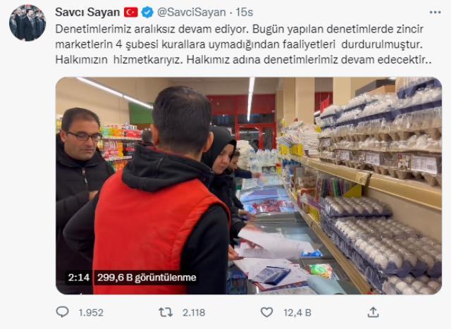 Zamlar nedeniyle iktidarın hedefindeydiler! Ağrı'da son bir haftada mühürlenen zincir market sayısı 10'a yükseldi