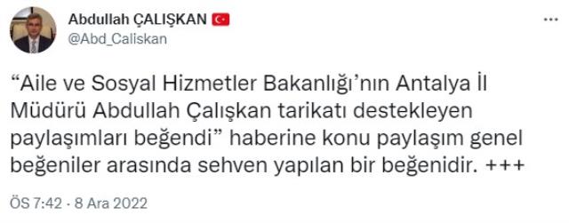 Aile ve Sosyal Hizmetler İl Müdürü'nden açıklama geldi! İstismar iddialarını yalanlayan paylaşımları sehven beğenmiş