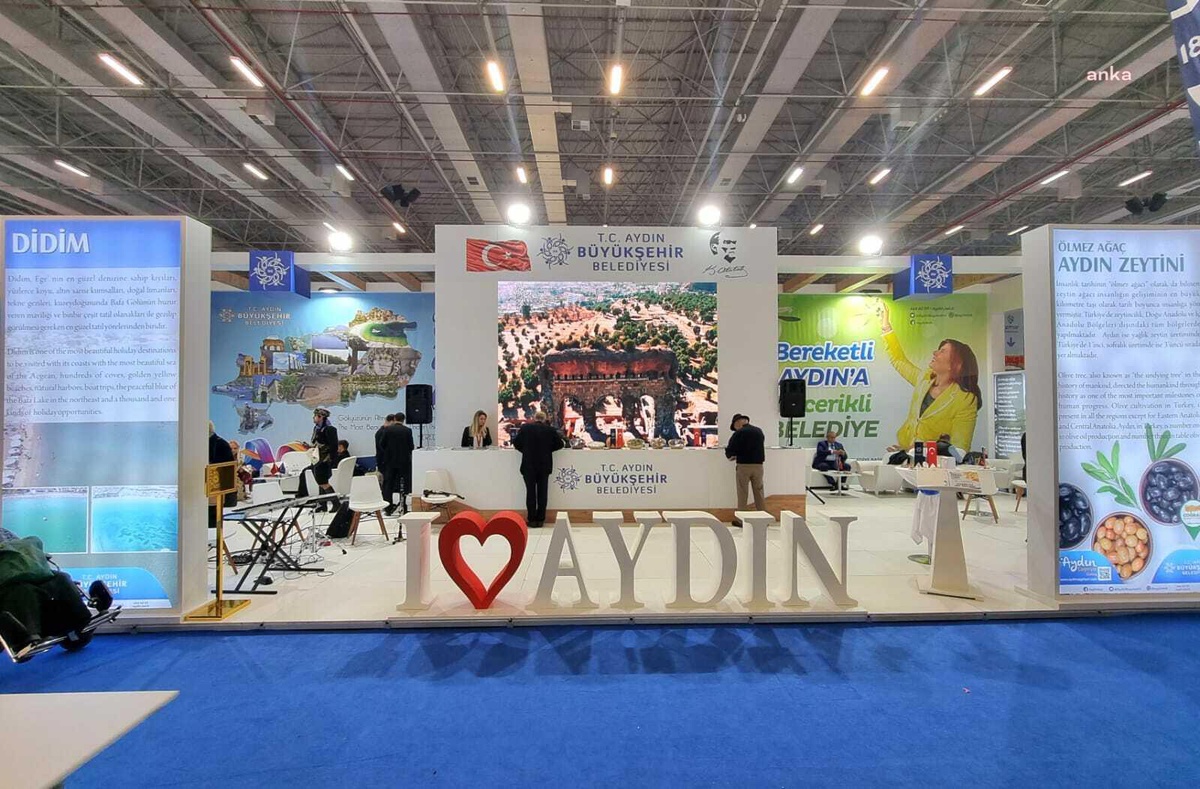 Aydın Büyükşehir \'İzmir Turizm Fuarı\'nda Yerini Aldı