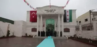 Suriye'nin kuzeyinde Bab Ticaret ve Sanayi Odasının yeni binası hizmete açıldı