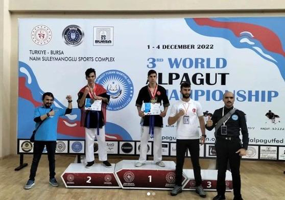 Yunus Emre Ekmekçi, Wushu\'da ikinci oldu