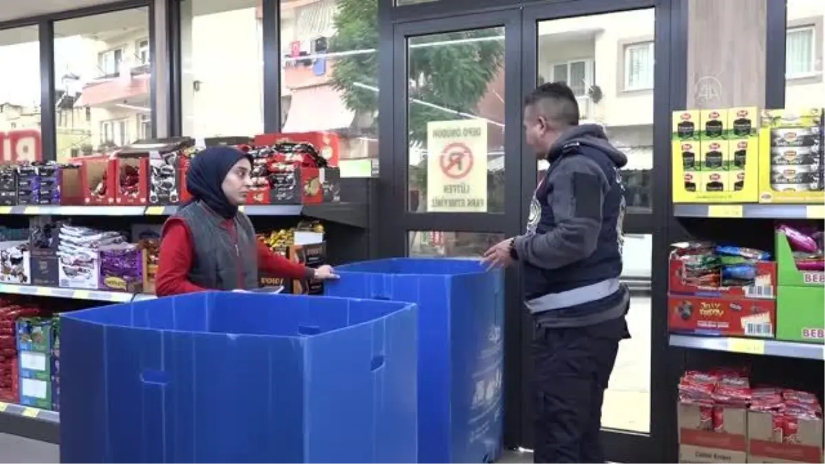 Zabıta ekipleri zincir marketleri denetledi