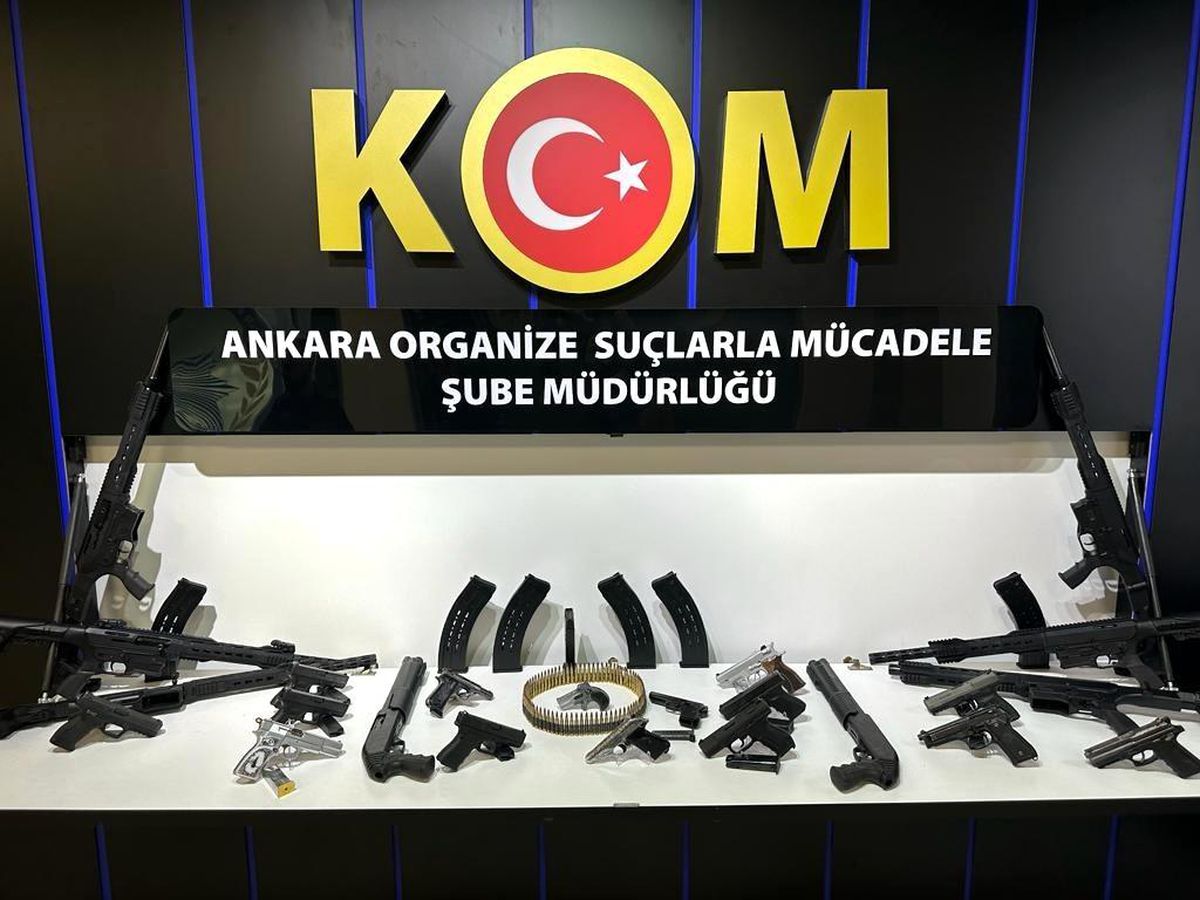 Başkent\'te silah kaçakçılarına operasyon: 5 gözaltı