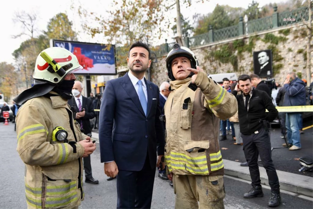 Beşiktaş Belediye Başkanı Akpolat: Yangının Oteldeki Tadilat Nedeniyle Çıktığı İfade Ediliyor