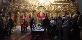 Cephede hayatını kaybeden Ukraynalı asker için cenaze töreni düzenlendi