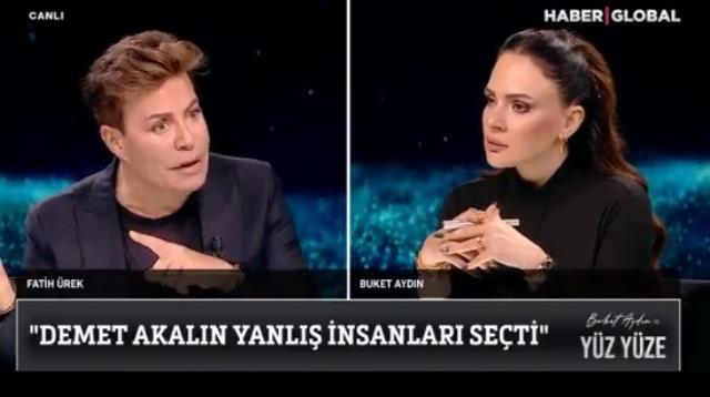 Demet Akalın, eski dostu Fatih Ürek'e resti çekti: Adımı onun adıyla anmayın