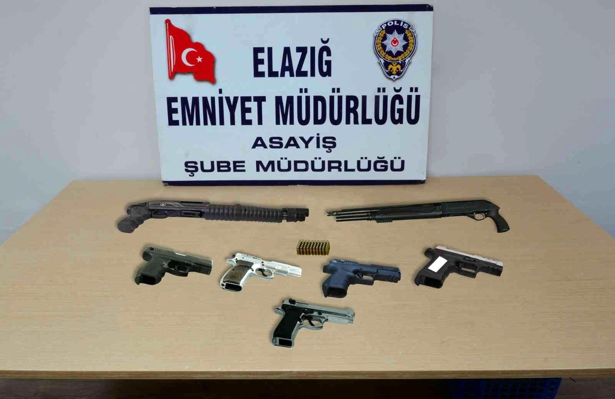Elazığ\'da asayiş ve şok uygulamaları: 25 kişi tutuklandı