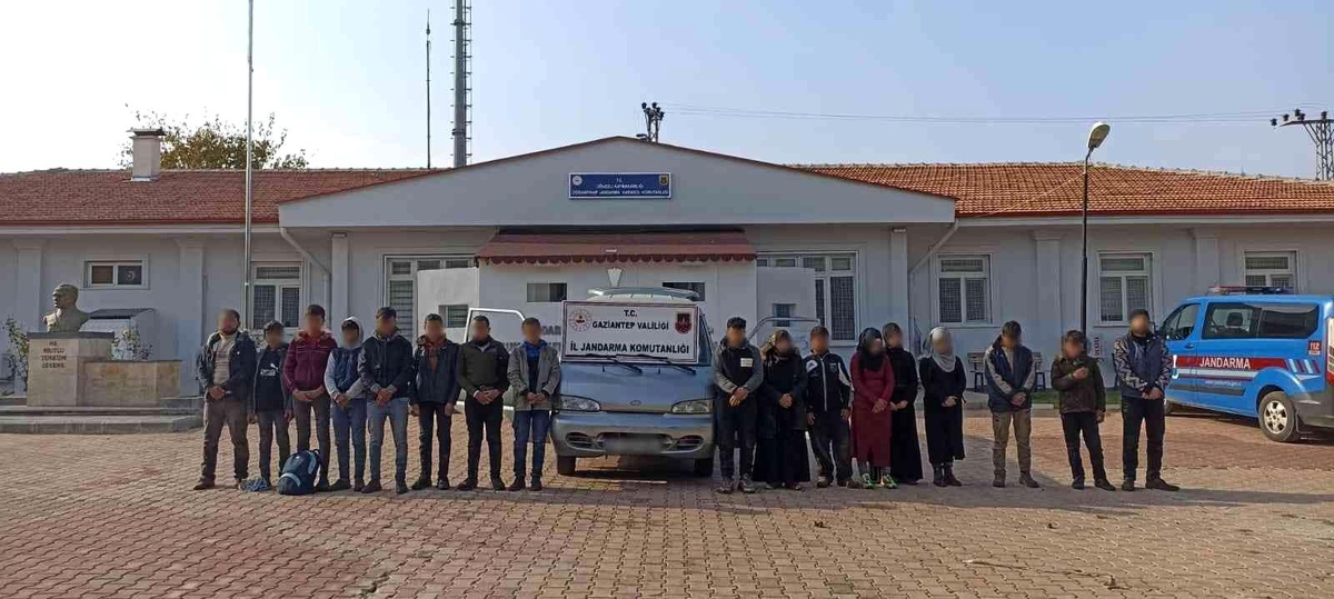 Gaziantep\'te bir haftada 125 düzensiz göçmen yakalandı