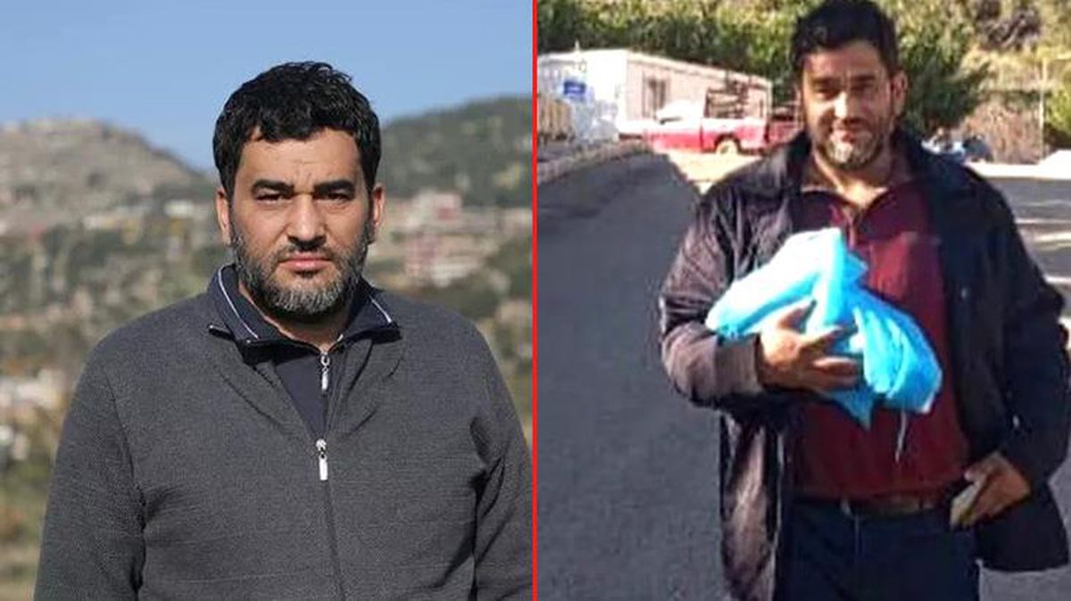 Yürek yakan olay! Yaşamını yitiren bebeğini acılı babaya bez içinde teslim ettiler